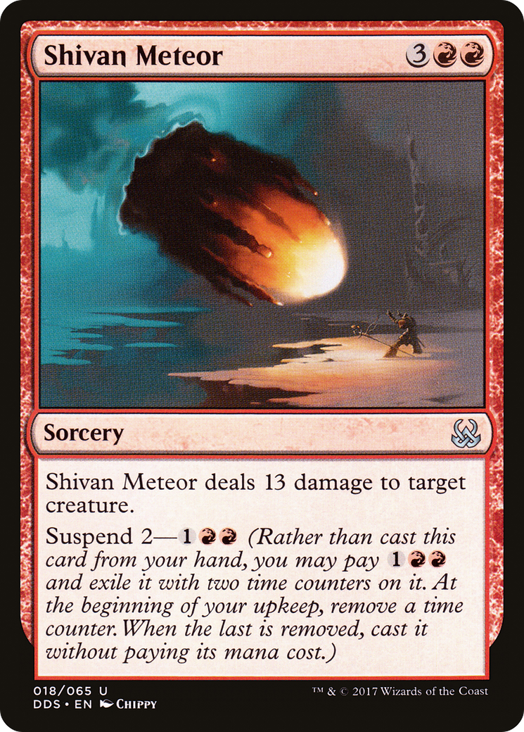 Shivan Meteor (DDS-018) [Duel Decks: Mind vs. Might]