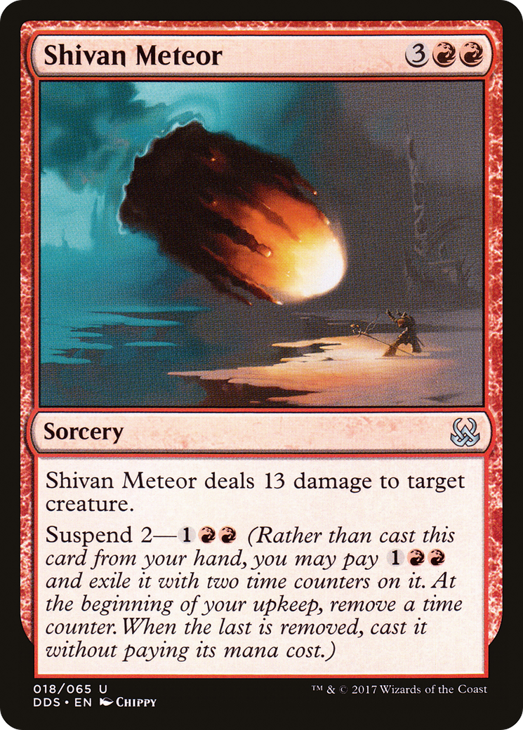 Shivan Meteor (DDS-018) [Duel Decks: Mind vs. Might]