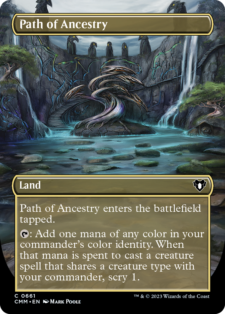 Path of Ancestry (CMM-661) [Commander Masters] (Borderless)