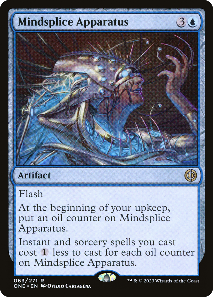 Mindsplice Apparatus (ONE-063) [Phyrexia: All Will Be One] Foil