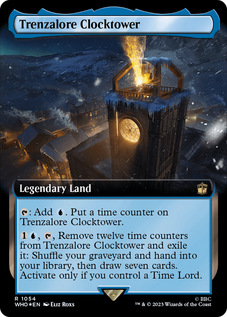 Trenzalore Clocktower (WHO-1054) [Doctor Who]: (Extended Art) Foil
