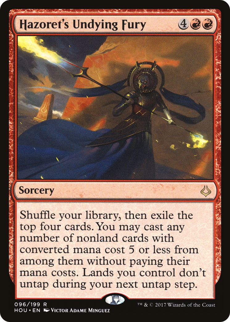 Hazoret's Undying Fury (HOU-096) [Hour of Devastation]