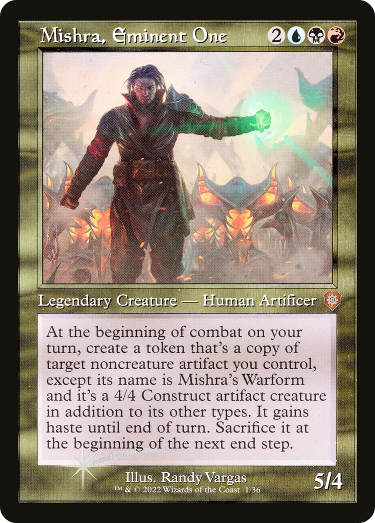 Mishra, Eminent One (Retro Frame) (BRC-001) [The Brothers' War Commander]