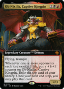 Ob Nixilis, Captive Kingpin (MAT-176) [March of the Machine: The Aftermath]: (Extended Art) Foil
