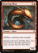 Battering Sliver (TSR-154) [Time Spiral Remastered] Foil