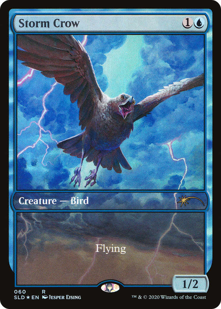 Storm Crow (SLD-060) [Secret Lair Drop] Foil
