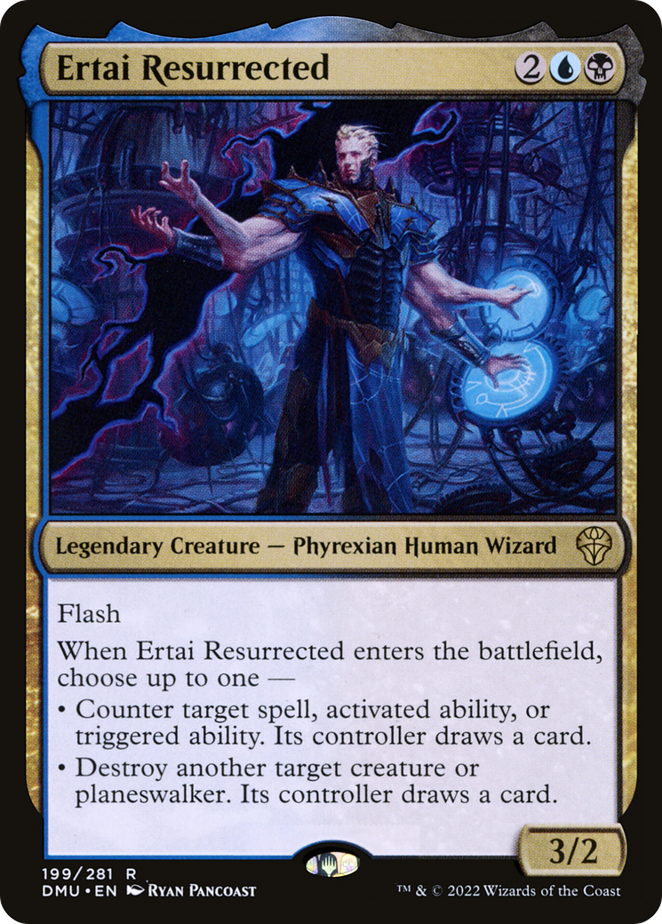 Ertai Resurrected (DMU-199) [Dominaria United] Foil