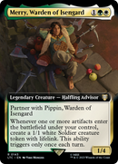 Merry, Warden of Isengard (LTC-143) [Tales of Middle-earth Commander]: (Extended Art)