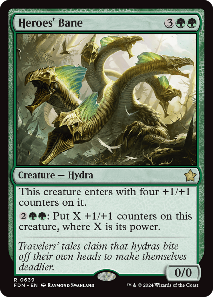 Heroes' Bane (FDN-639) [Foundations]
