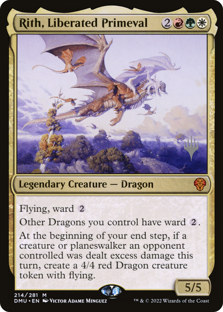 Rith, Liberated Primeval (PPDMU-214) [Promo Pack: Dominaria United Promos]