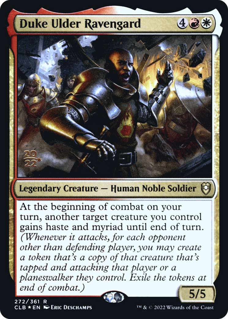 Duke Ulder Ravengard (PRE-272S) [Battle for Baldur's Gate Promos] Foil