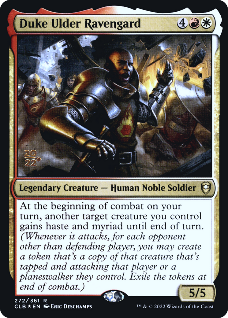 Duke Ulder Ravengard (PRE-272) [Battle for Baldur's Gate Promos] Foil