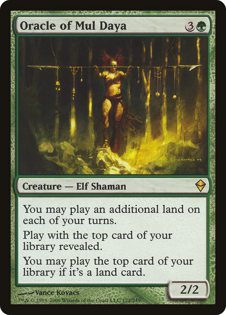 Oracle of Mul Daya (ZEN-172) [Zendikar]