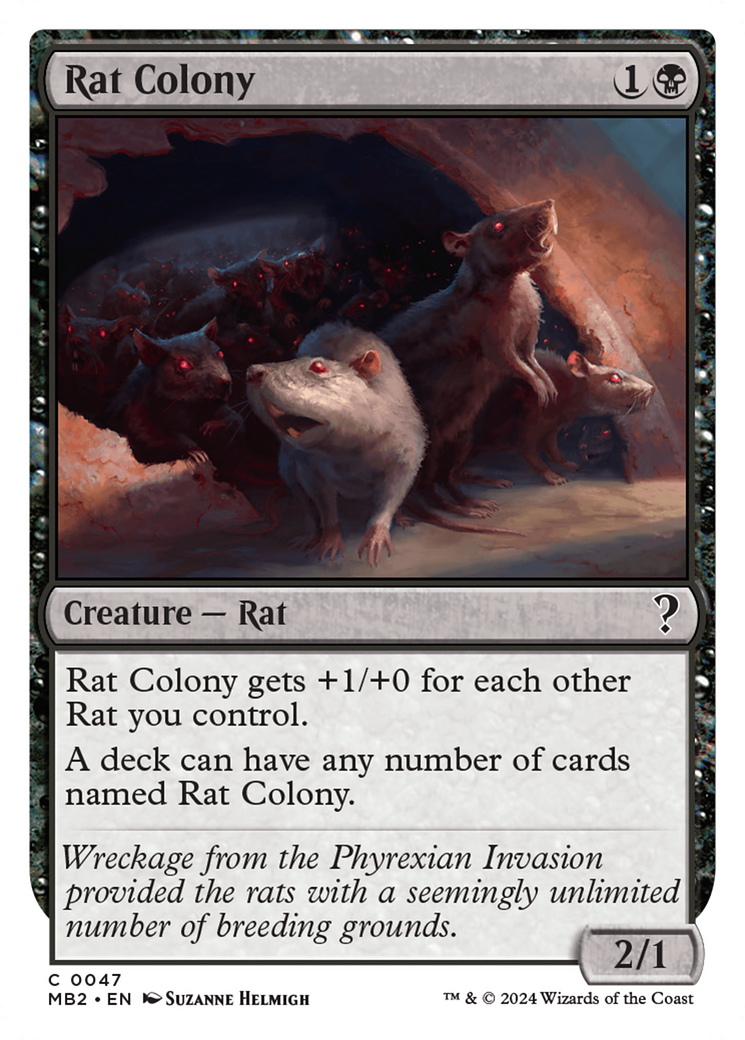 Rat Colony (MB2-047) [Mystery Booster 2]