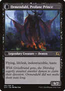 Westvale Abbey // Ormendahl, Profane Prince (SOI-281) [Shadows over Innistrad]: (Double Faced Transform) Foil