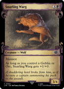 Snarling Warg (LTR-560) [The Lord of the Rings: Tales of Middle-earth]: (Showcase)