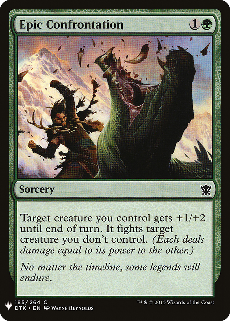 Epic Confrontation (LIST-DTK-185) [The List]