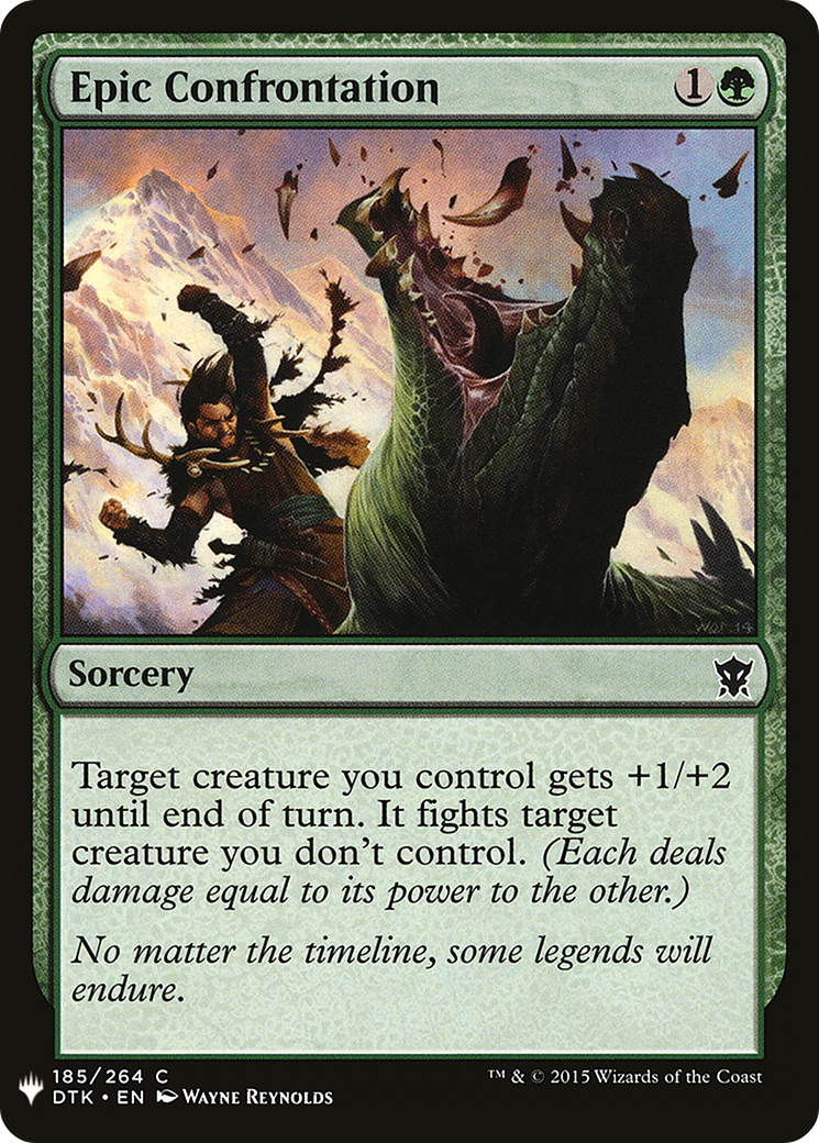 Epic Confrontation (LIST-DTK-185) [The List]