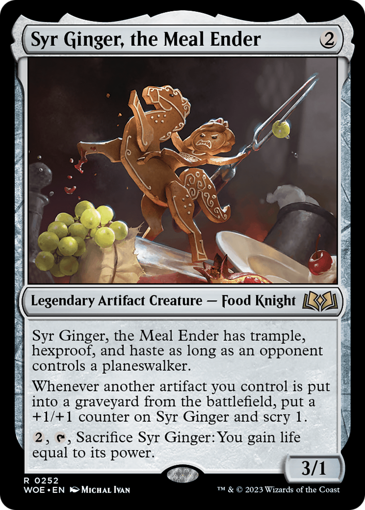 Syr Ginger, the Meal Ender (WOE-252) [Wilds of Eldraine]