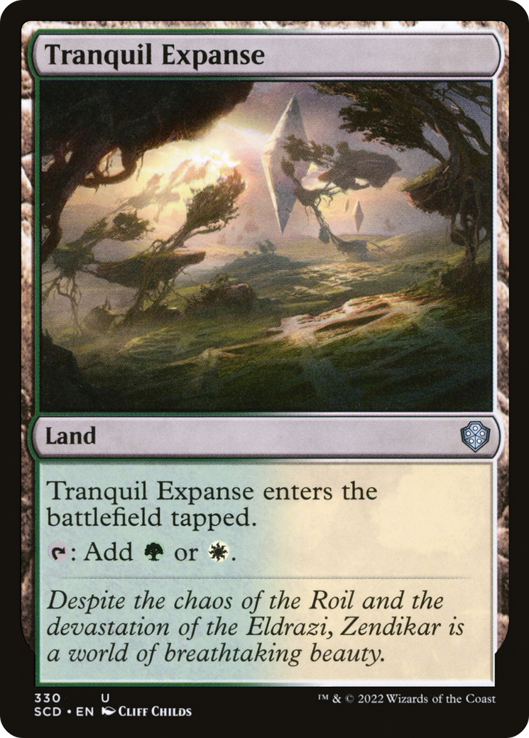 Tranquil Expanse (SCD-330) [Starter Commander Decks]