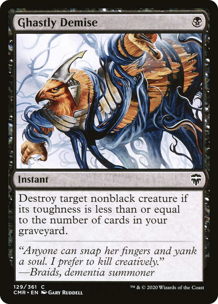 Ghastly Demise (CMR-129) [Commander Legends]