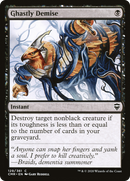 Ghastly Demise (CMR-129) [Commander Legends] Foil