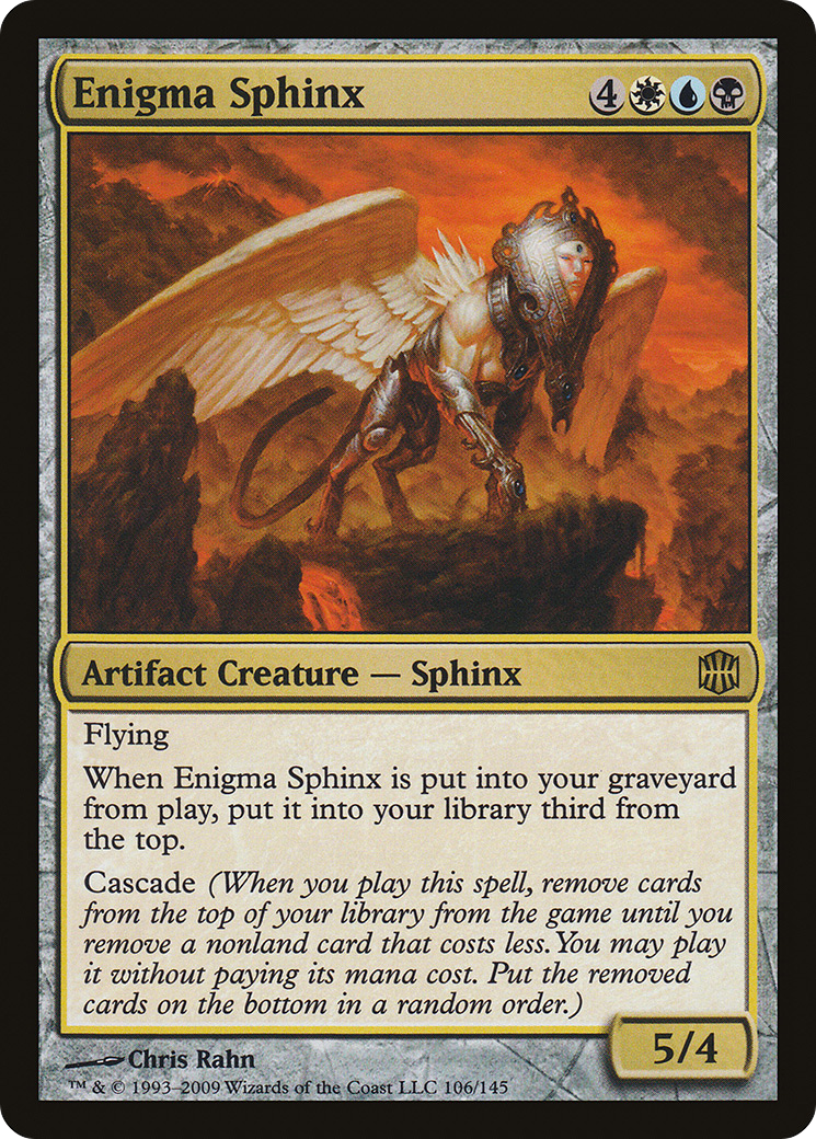 Enigma Sphinx (ARB-106) [Alara Reborn] Foil