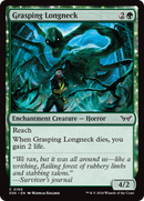 Grasping Longneck (DSK-180) [Duskmourn: House of Horror]: (enchantment)