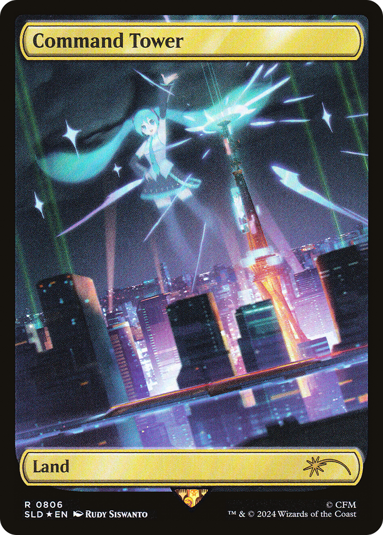 Command Tower (SLD-806) [Secret Lair Drop] (Borderless)