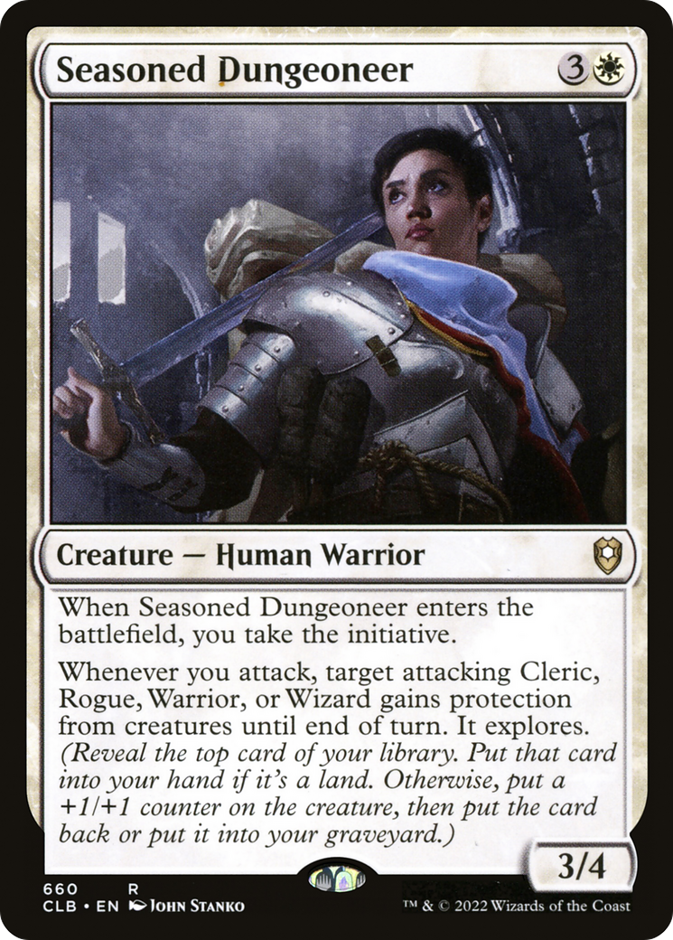 Seasoned Dungeoneer (CLB-660) [Commander Legends: Battle for Baldur's Gate]