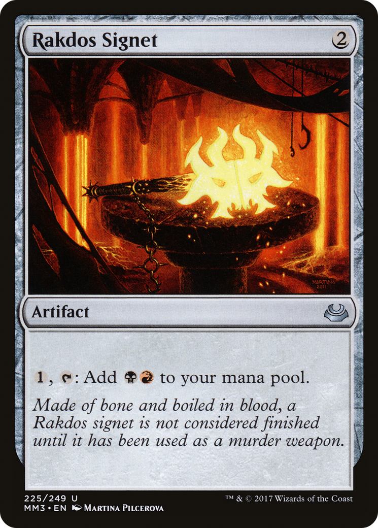Rakdos Signet (MM3-225) [Modern Masters 2017]