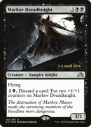 Markov Dreadknight (PRE-122S) [Shadows over Innistrad Promos] Foil