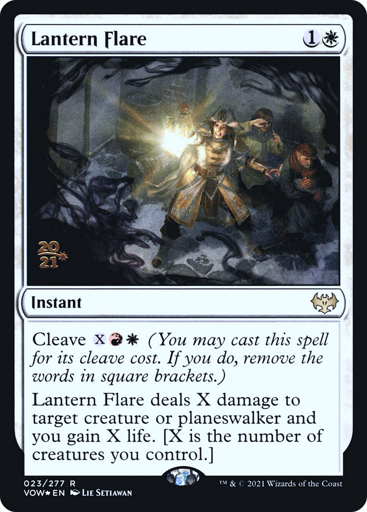 Lantern Flare (PRE-023) [Innistrad: Crimson Vow Promos] Foil