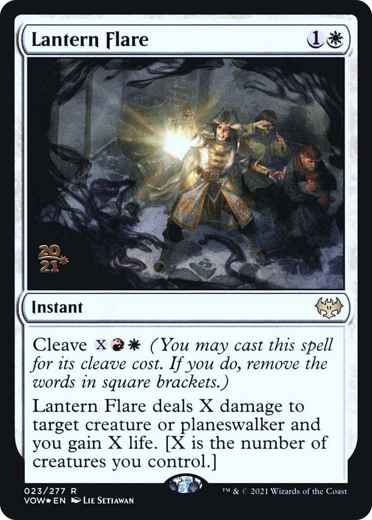 Lantern Flare (PRE-23S) [Innistrad: Crimson Vow Promos] Foil