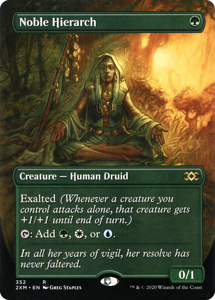 Noble Hierarch (2XM-352) [Double Masters] (Borderless)