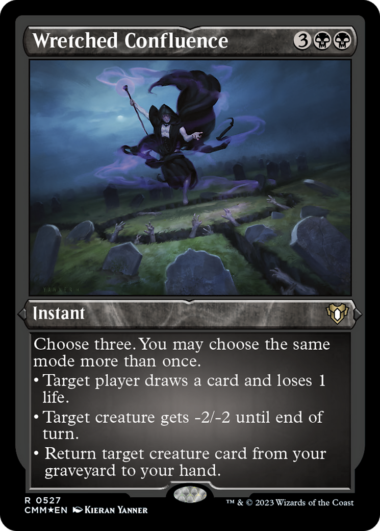Wretched Confluence (CMM-527) [Commander Masters] Etched Foil
