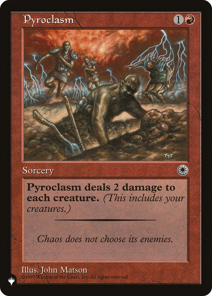 Pyroclasm (LIST-POR-143) [The List]