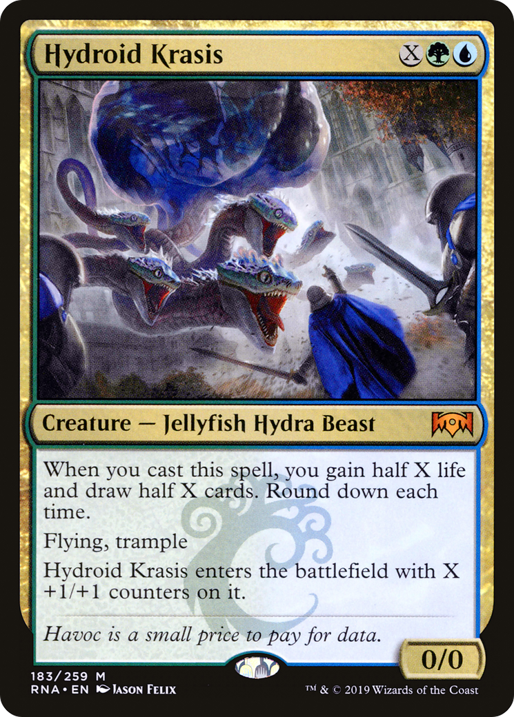 Hydroid Krasis (RNA-183) [Ravnica Allegiance] Foil