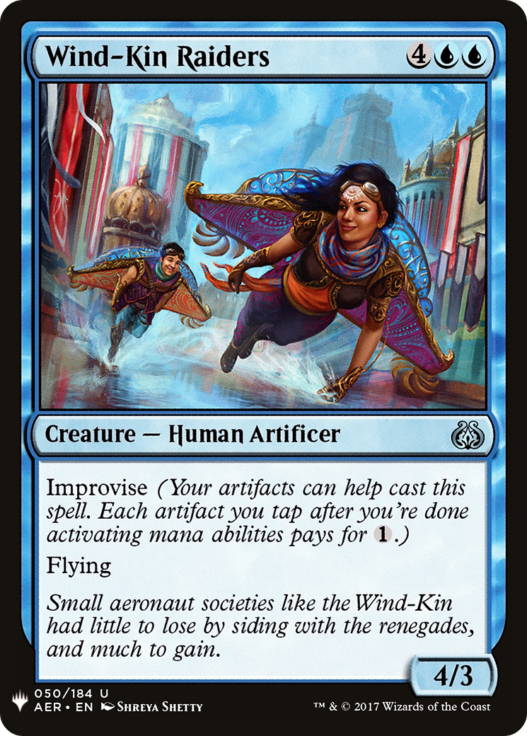 Wind-Kin Raiders (LIST-AER-50) [The List]