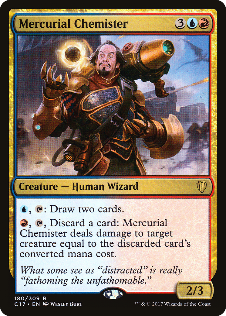 Mercurial Chemister (C17-180) [Commander 2017]