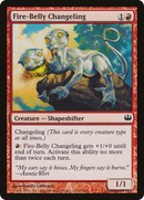 Fire-Belly Changeling (DDG-051) [Duel Decks: Knights vs. Dragons]