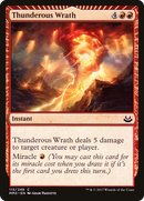 Thunderous Wrath (MM3-113) [Modern Masters 2017]: (miracle) Foil