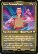 Ghen, Arcanum Weaver (CMR-595) [Commander Legends] Etched Foil