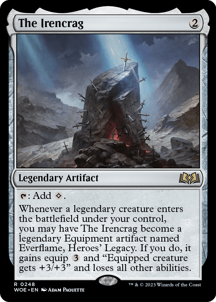 The Irencrag (WOE-248) [Wilds of Eldraine]