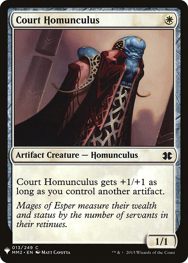 Court Homunculus (LIST-MM2-13) [The List]