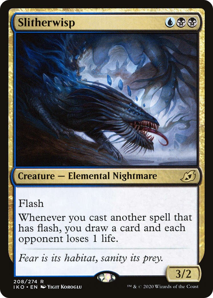 Slitherwisp (IKO-208) [Ikoria: Lair of Behemoths]