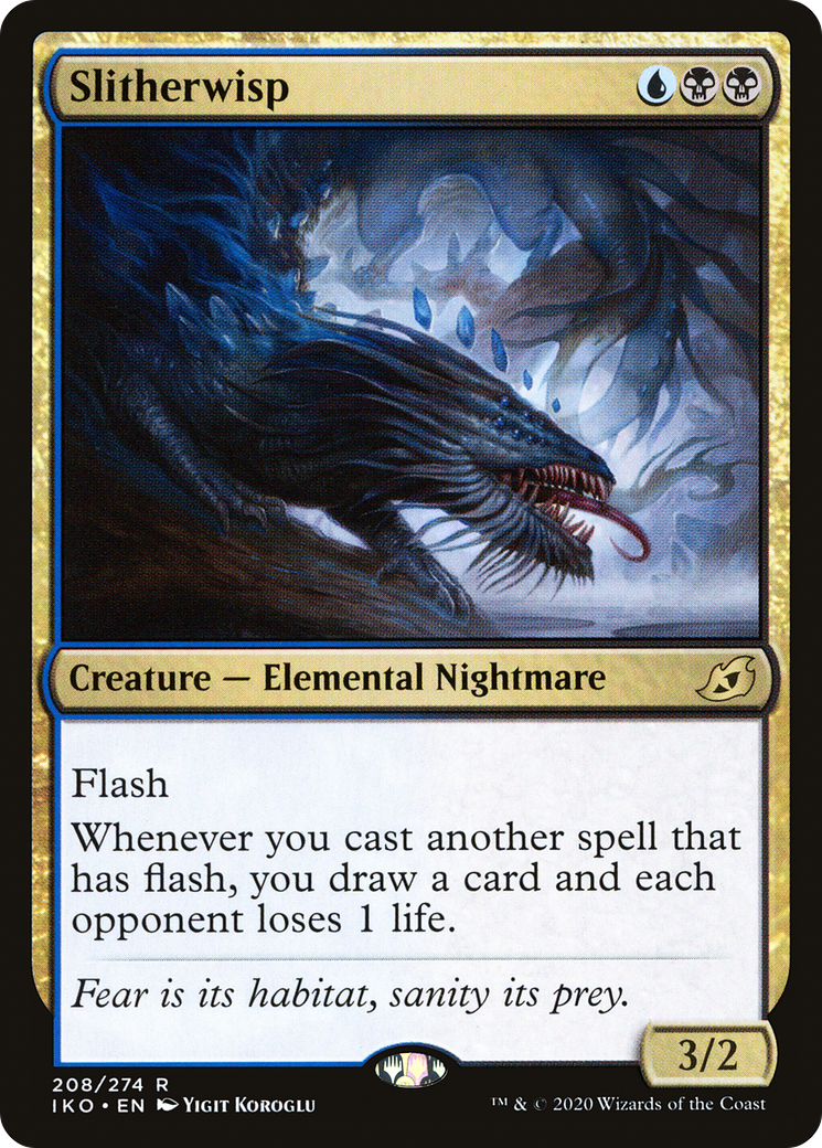 Slitherwisp (IKO-208) [Ikoria: Lair of Behemoths]