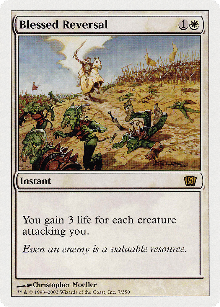 Blessed Reversal (8ED-007) [Eighth Edition]