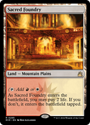 Sacred Foundry (RVR-285) [Ravnica Remastered] Foil