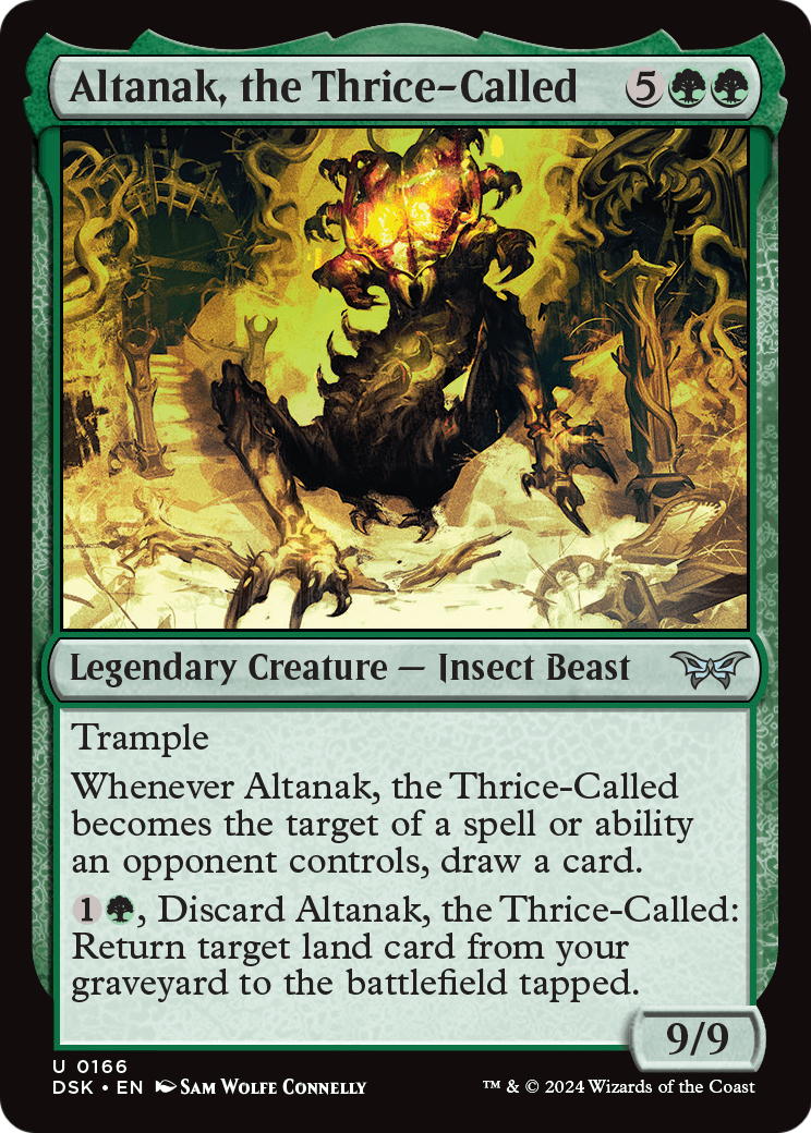 Altanak, the Thrice-Called (DSK-166) [Duskmourn: House of Horror]
